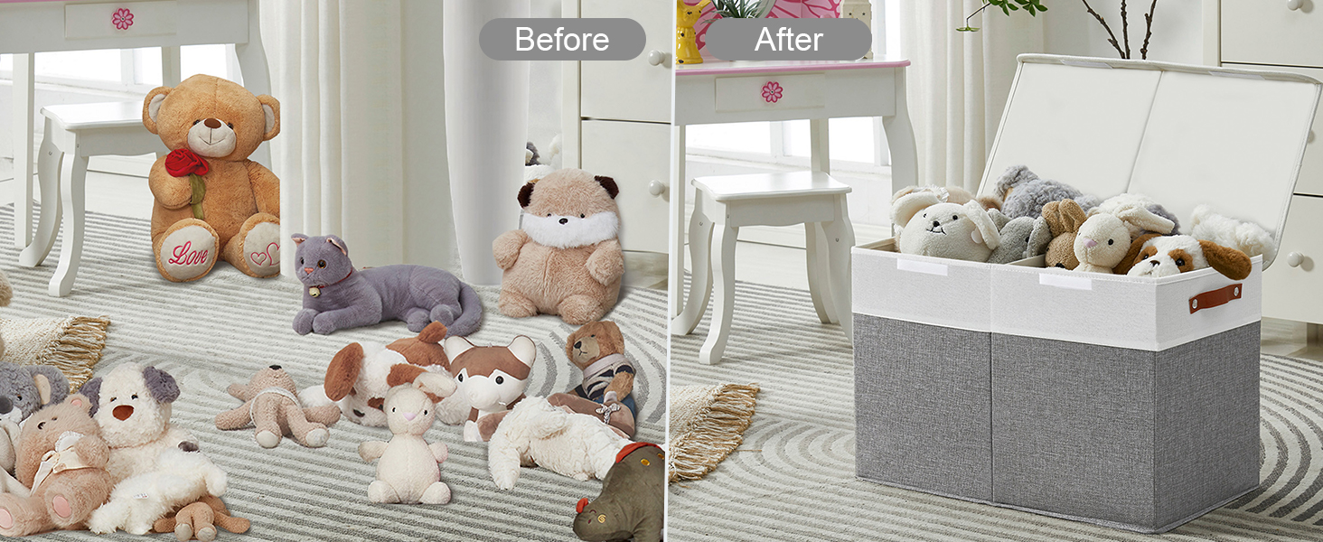 Fabric Large Toy Storage Bins