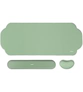 MOSISO Large Mouse Pad&Wrist Rest Support for Mouse&Keyboard, Ergonomic Memory Foam Pain Relief E...