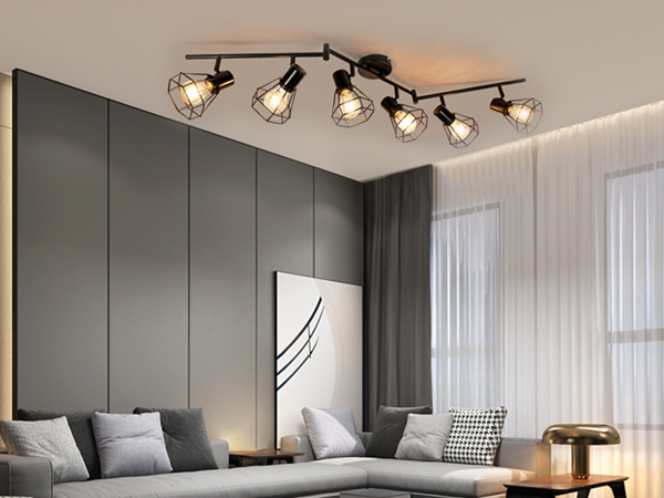 6-light track lighting