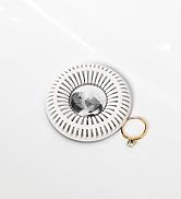 shower drain strainer TubRing Rustproof drain hair trap for bathrooms flat stopper bathtub stopper