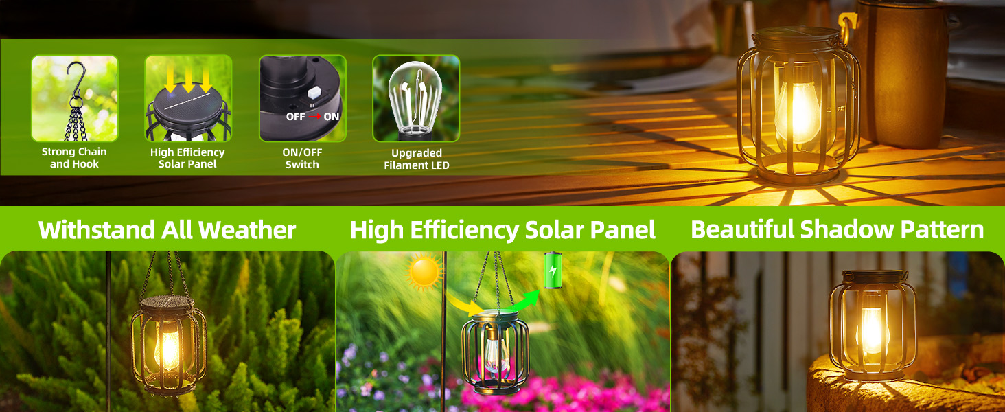 Hanging Solar Lights