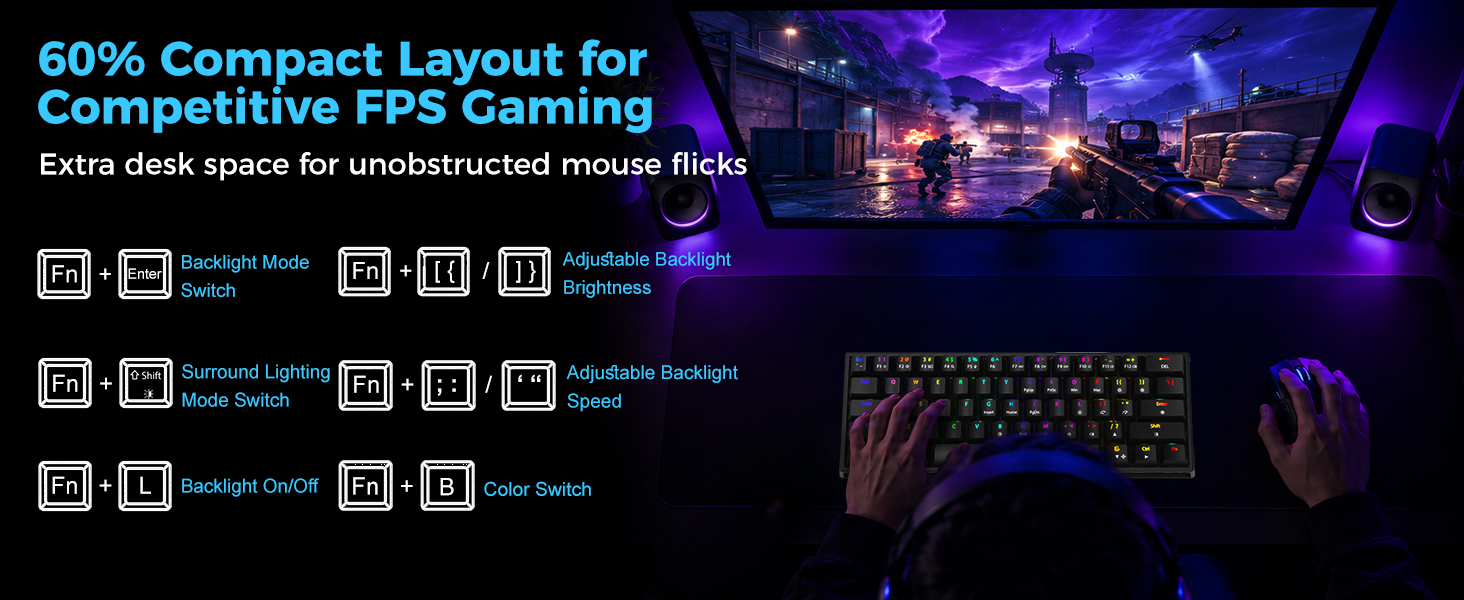 60 percent keyboard