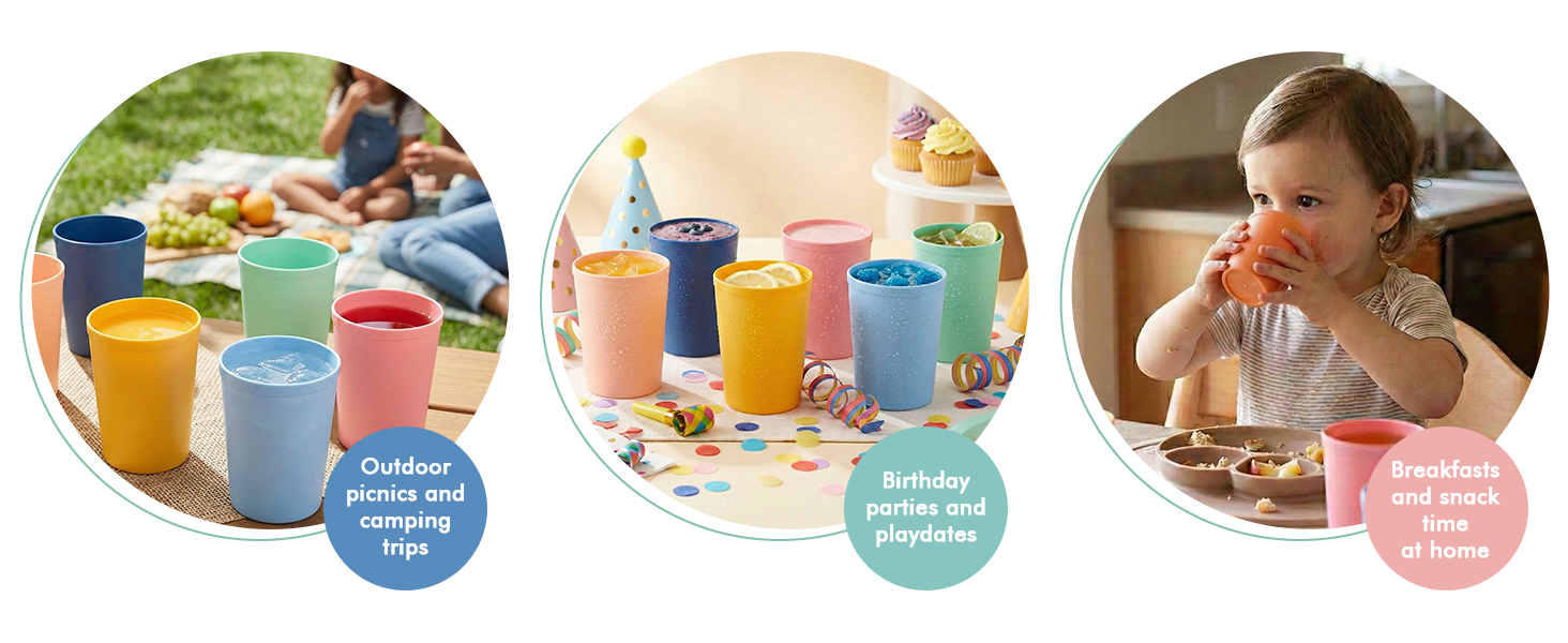 Small Reusable Cups –8 oz