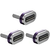 EndlesShine Magnetic Adapter Tips 3 Pack 24 PINS USB2.0 Replacement OTG Tips for Type C Devices M...