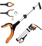 Housolution Reacher Grabber Tool, 43" Extra Long Grabbers for Elderly, Lightweight Handy Trash Cl...