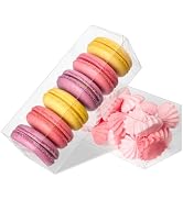 Jutieuo 30 Pack Clear Favor Boxes for Treats, 2x2x6 Inch Plastic Rectangle Gift Boxes Transparent...
