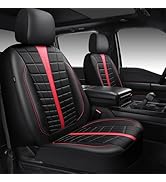 CAR PASS 3D Air Mesh Seat Covers for Car, Leather Car Seat Cover Front Seats,Breathable Foam Prem...