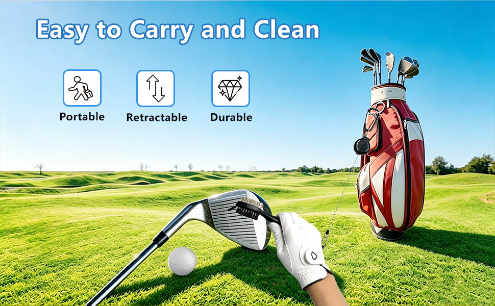 Golf Club Brush 2 Pack