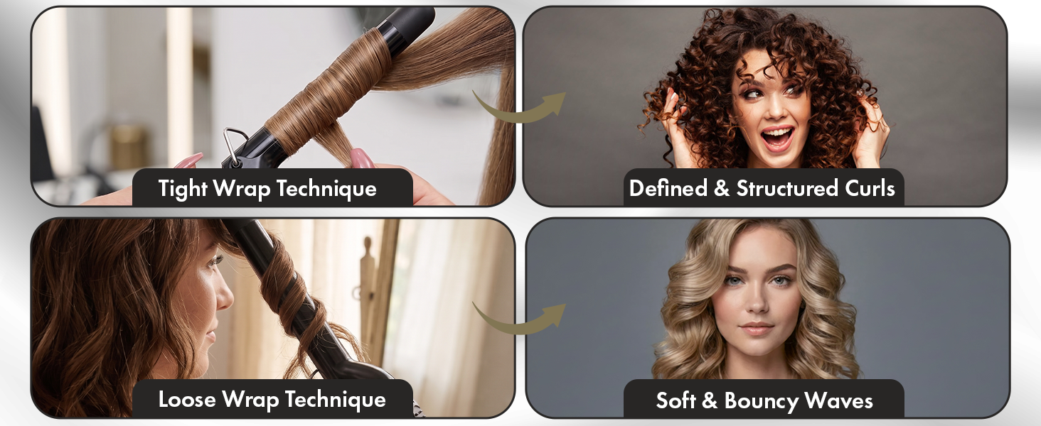 Short Barrel Curling Iron Hair Curler