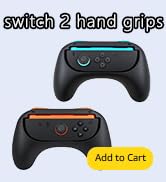 CBDYWVR Hand Grips for Nintendos Switch 2,JoyCon Controller Accessories 2025,Switch 2 Ergonomic H...
