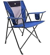 GCI OUTDOOR Comfort Pro Camping Chair | Collapsible Folding Chair with Durable Armrests, Drink Ho...