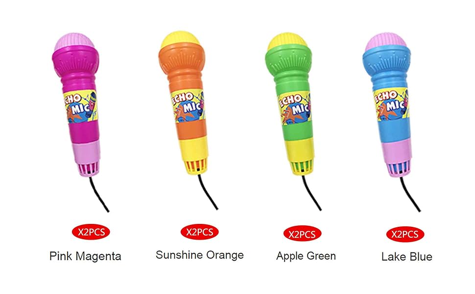 Learn about echo toy microphones