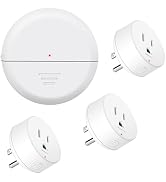 Motion Sensor Plug,Greencycle Wireless Motion Sensor Outlet with Timer Setting,PIR Sensor Plug to...