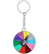 PLwelth Funny Keychain for Women Men Difficult Decision-Maker Keychain Cute Car Keychain for Back...