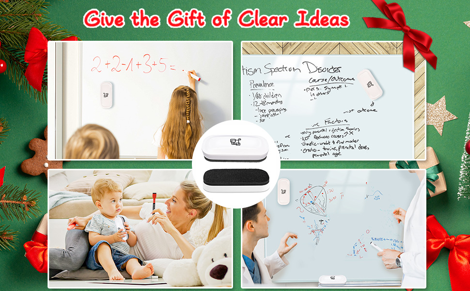 dry erase eraser white