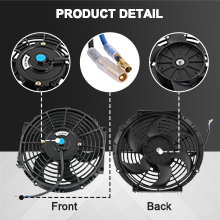 Electric Radiator Slim Cooling Fan