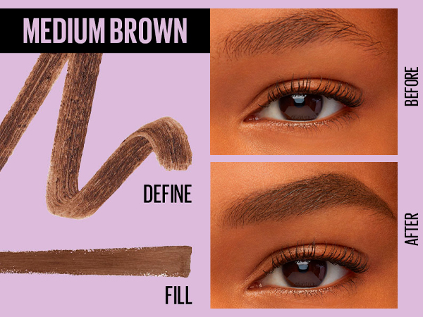 maybelline, express brows, brow duo, eyebrows, brows, long lasting, full brows, express application