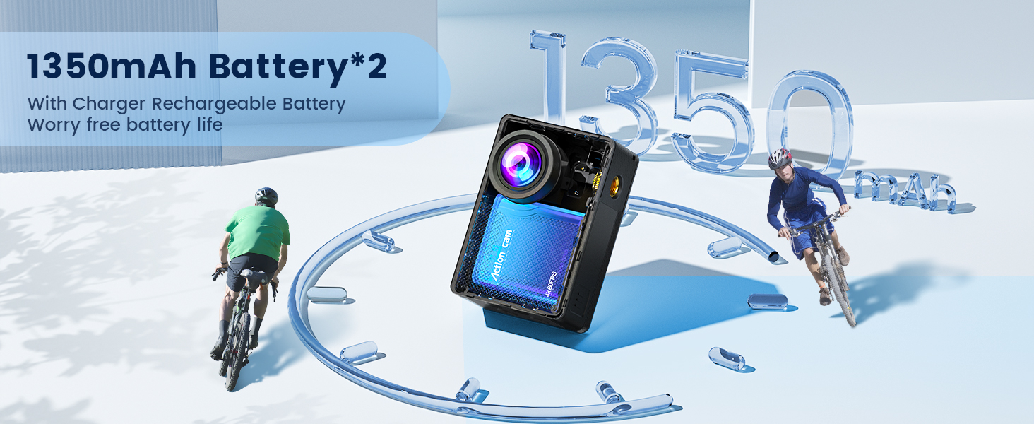 waterproof action camera
