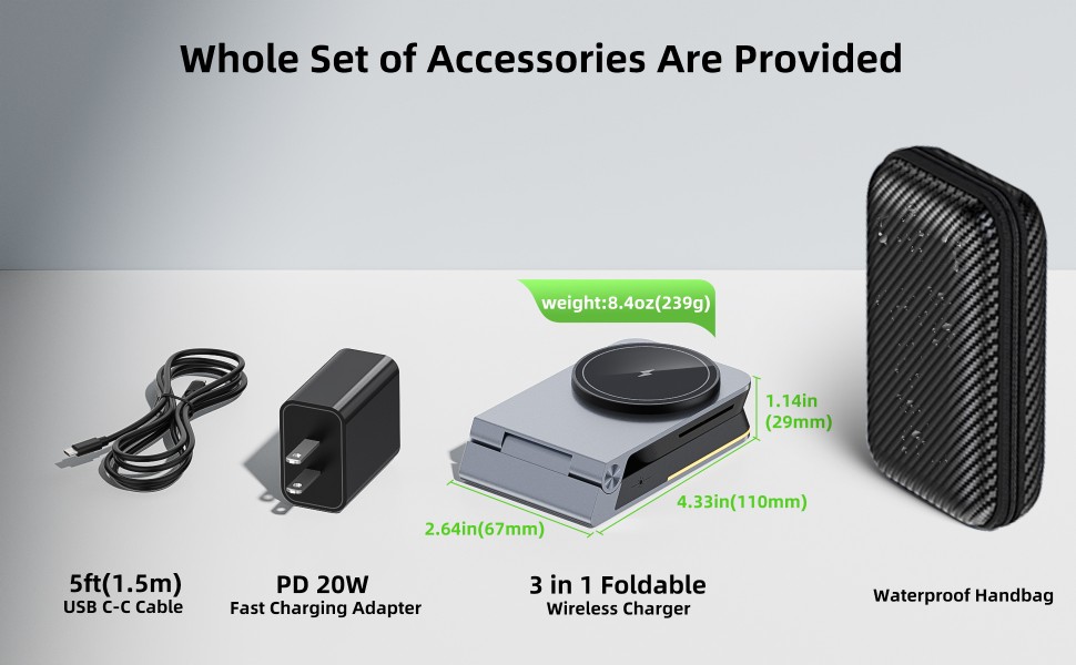 wireless phone charger stand,iphone magsafe charger stand