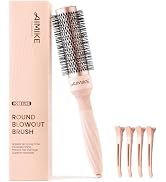 AIMIKE Round Brush for Blow Out, Rose Luxe Round Hair Brush w/Nano Thermal Ceramic Tech, Small Ro...