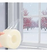 PackYard Transparent Window Seal Weather Sealing Tape 2 Inch x 35 Yards Weather Stripping Residue...