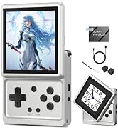 Anbernic RG Rotate Handheld Game Console-3.5 Inch 360° Swivel Touch Screen, 3+32GB,Android 12, Ad...