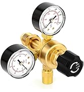 MEANLIN MEASURE Argon CO2 Regulators Gauges Gas Welding Regulator CGA580 Fitting With Miller Linc...