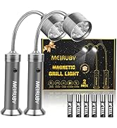 Grill BBQ Stocking Stuffers for Men Adults, MEIRUBY 2-Pack Magnetic Barbecue Grill Light: BBQ Gri...