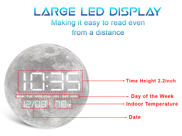 Digital Desk Clock