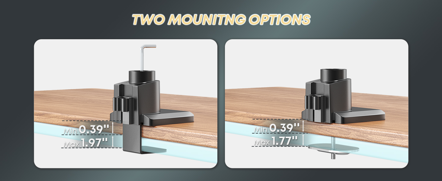 mounting option