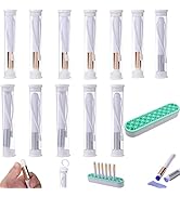 12 Pieces Ink Blending Brushes for Card Making Paper Crafting Stamping Background Mini Crafting B...