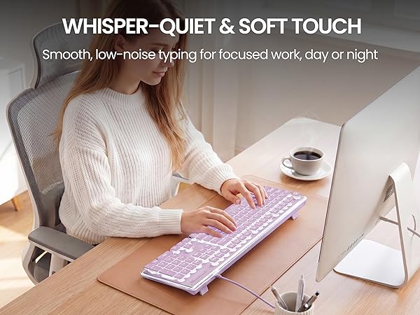 keyboard with lights