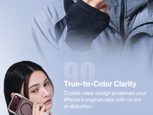 90% true to color clarity