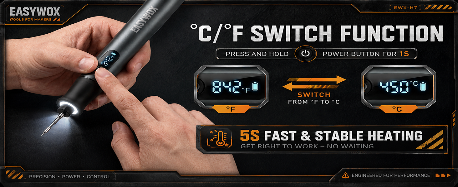 cordless sodering iron