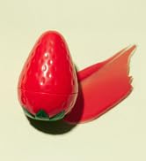 TONYMOLY Mini Strawberry Lip Balm, Hydrating Tinted Lip Balm with Strawberry Fruit Extract