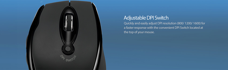 Adjustable DPI Switch