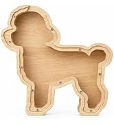 Agape Pet Fur Keepsake Box, Wooden Dog Hair & Cat Fur Memorial Display Frame with Clear Cover, Pe...
