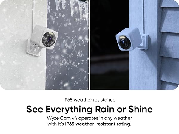 Wyze Cam v4 Weather Resistance