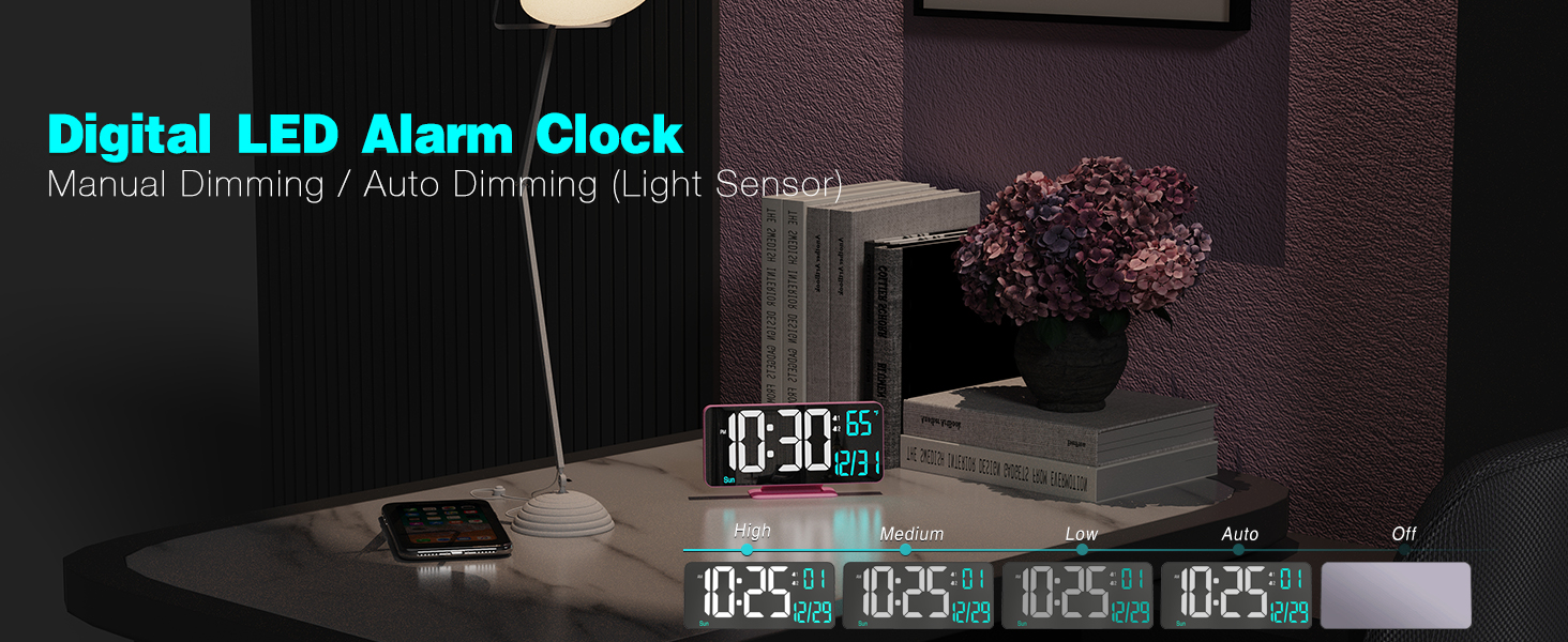 led clock
