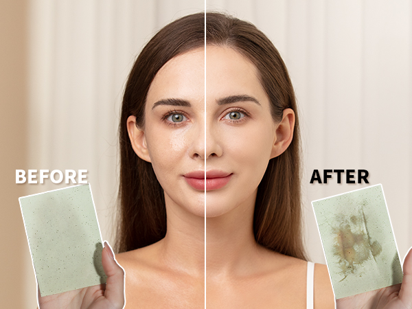 Green Tea Oil Blotting Sheets
