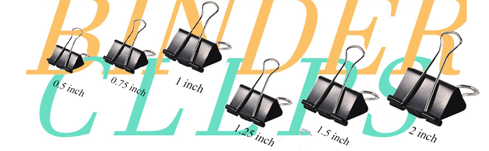 Binder clips
