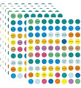 YEWROXY 800PCS Essential Oils Labels for Bottle Caps, 1/2 Inch Circle Bottle Cap Lid Stickers for...