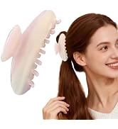 LAYONGMOLI French Hair Claw Clips for Women Grils,4 Inch Strong Hold No Slip Grip Accessories Ace...