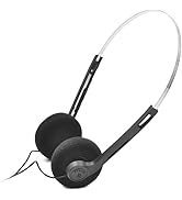 Retro Over-Ear Headphone,Vintage Feelings Underwire Headphones,Retro Lightweight Earphones,Hi-Fi ...