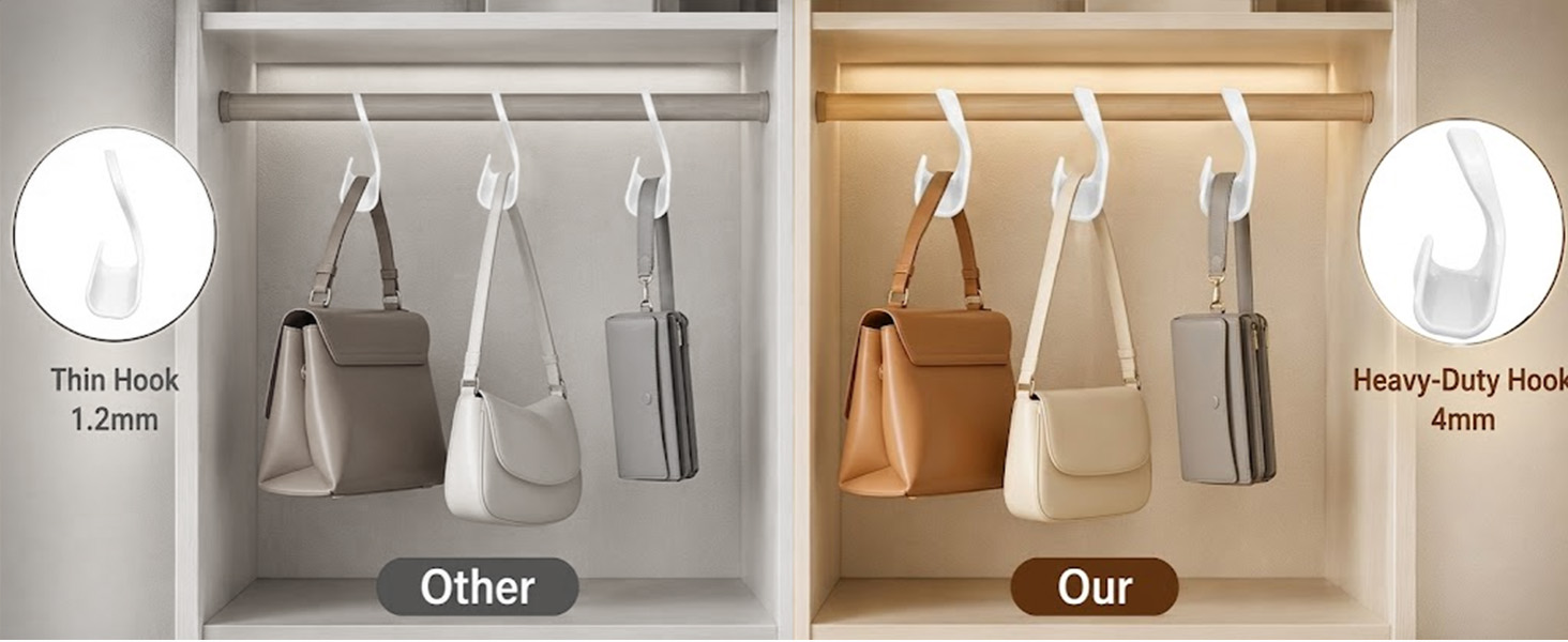 Purse Hangers for Closet