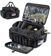 VIGEGARI Large Pistol Range Bag Shooting - Tactical Gun Range Bag Pistol Cases, Gun Bags for Hand...
