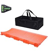 Homeon Wheels Tire Saver Ramps Anti-Slip Pads Design, Car Tire Wheel Ramps for Flat Spot and Flat...