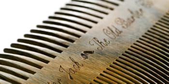 sandalwood beard comb small comb men comb switchblade comb metal beard comb travel comb men