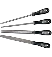 Innovative Products of America #8108 8" Diamond Hand Files - Square, Flat, Round, Half-Round