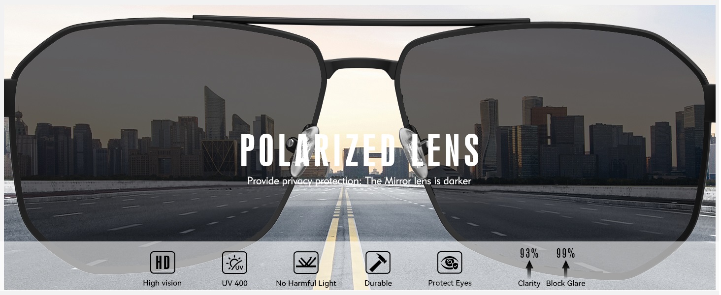 square sunglasses men